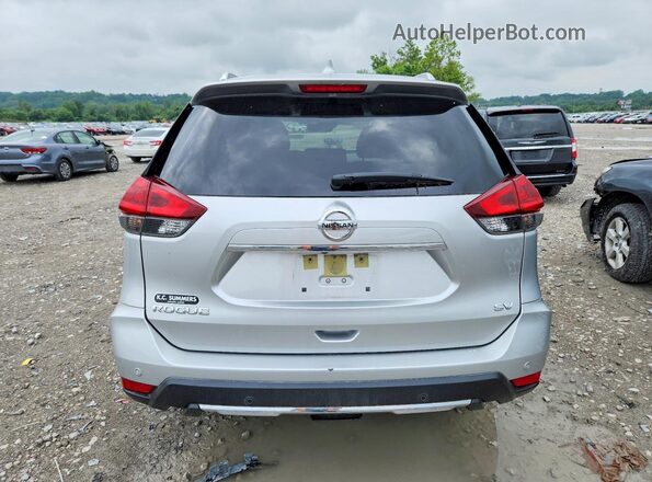 JN8AT2MT3LW001869 2020 NISSAN ROGUE Silver Rear view