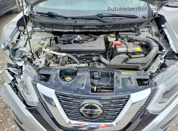 JN8AT2MT3LW001869 2020 NISSAN ROGUE Silver Engine compartment view