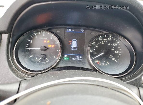 JN8AT2MT3LW003718 2020 NISSAN ROGUE Gray ხელსაწყოთა პანელის ხედი