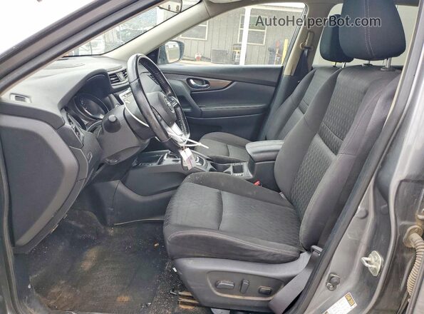 JN8AT2MT3LW003718 2020 NISSAN ROGUE Gray წინა სალონის ხედი