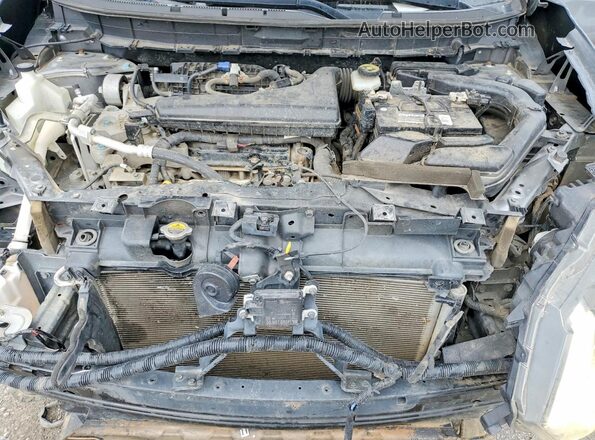 JN8AT2MT3LW003718 2020 NISSAN ROGUE Gray ძრავის განყოფილების ხედი