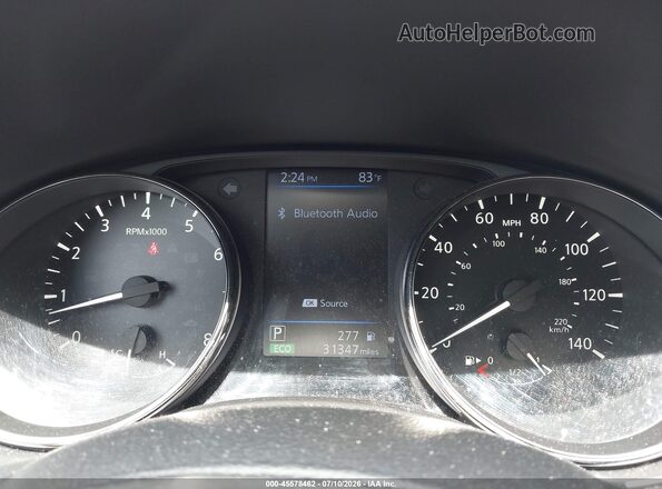 JN8AT2MT3LW035956 2020 NISSAN ROGUE Gray უკანა სავარძლების ხედი