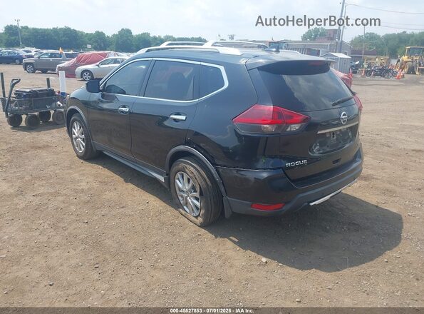 JN8AT2MT3LW040350 2020 NISSAN ROGUE Черный Задняя левая четверть