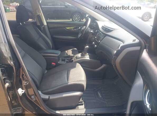 JN8AT2MT3LW040350 2020 NISSAN ROGUE Черный Вид салона спереди