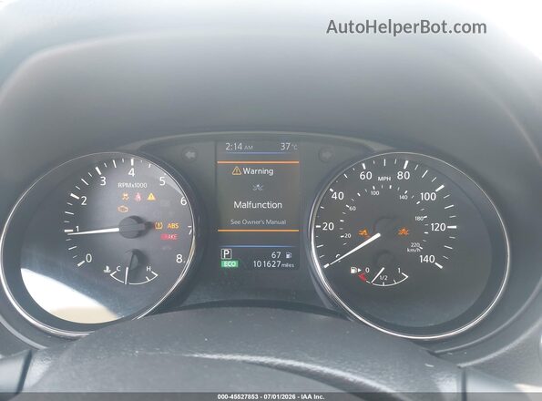 JN8AT2MT3LW040350 2020 NISSAN ROGUE Черный Вид задних сидений