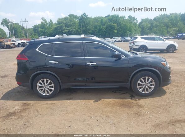 JN8AT2MT3LW040350 2020 NISSAN ROGUE Черный Вид задней части салона