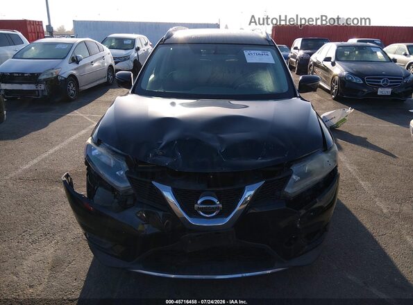 JN8AT2MT4GW004527 2016 NISSAN ROGUE Black Instrument cluster view