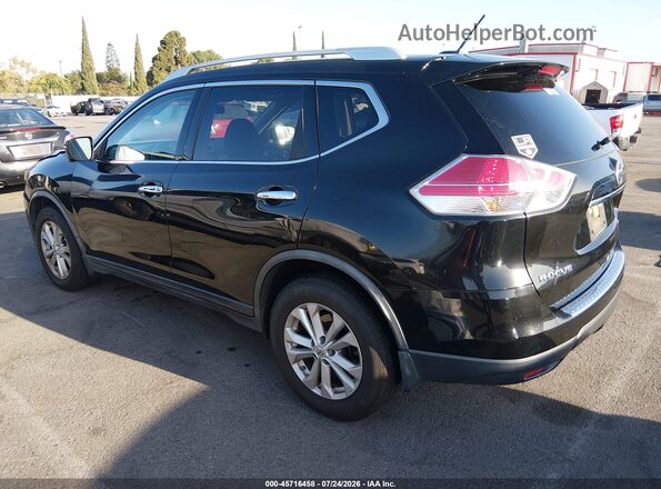 JN8AT2MT4GW004527 2016 NISSAN ROGUE Black Rear left