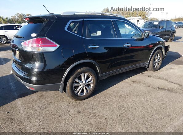 JN8AT2MT4GW004527 2016 NISSAN ROGUE Black Rear right