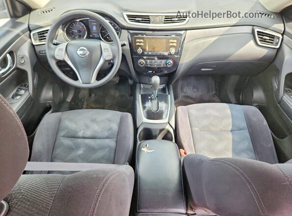 JN8AT2MT4GW009193 2016 NISSAN ROGUE Gray Առջևի վահանակի տեսք