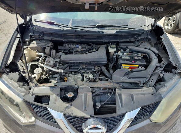 JN8AT2MT4GW009193 2016 NISSAN ROGUE Gray Շարժիչի բաժամունքի տեսք