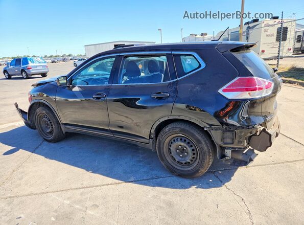 JN8AT2MT4GW021246 2016 NISSAN ROGUE Black უკანა მარცხენა