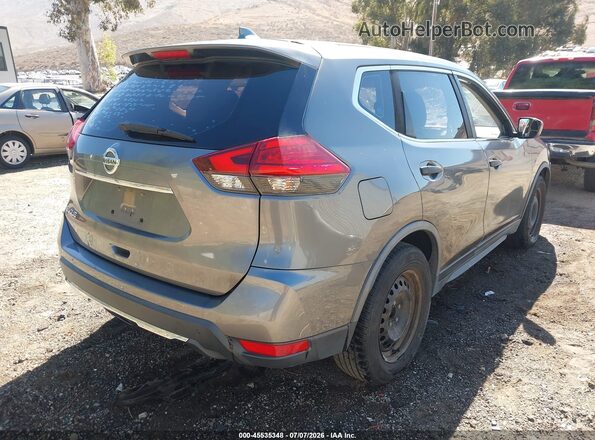 JN8AT2MT4HW137614 2017 NISSAN ROGUE Серый Задняя правая четверть