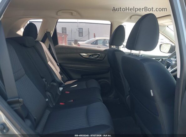 JN8AT2MT4HW137614 2017 NISSAN ROGUE Серый Вид наклейки с VIN-кодом