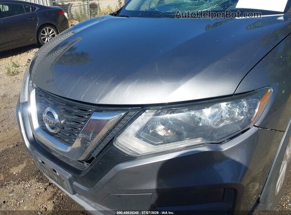 JN8AT2MT4HW137614 2017 NISSAN ROGUE Серый Вид щитка приборов