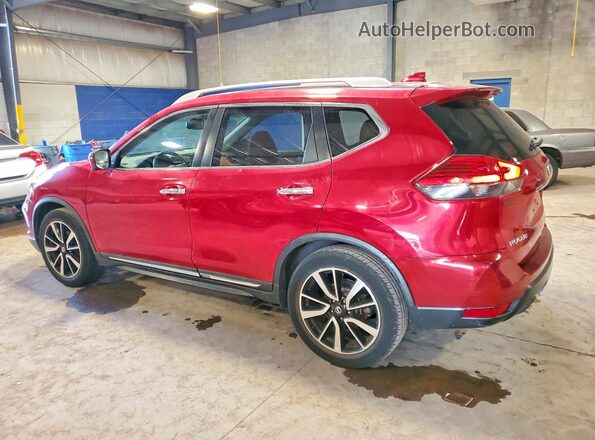 JN8AT2MT4HW384289 2017 NISSAN ROGUE Red Rear left