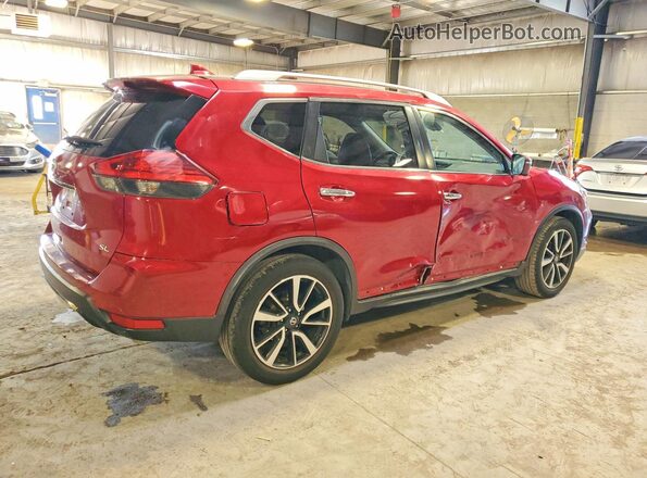 JN8AT2MT4HW384289 2017 NISSAN ROGUE Red Rear right