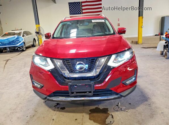 JN8AT2MT4HW384289 2017 NISSAN ROGUE Red Front view