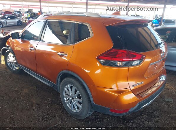 JN8AT2MT4HW388732 2017 NISSAN ROGUE Orange Задня ліва чверть