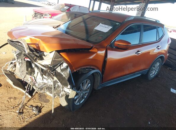 JN8AT2MT4HW388732 2017 NISSAN ROGUE Orange Передня ліва чверть