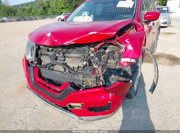 JN8AT2MT4HW391646 2017 NISSAN ROGUE Red Vista frontal