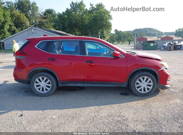 JN8AT2MT4HW391646 2017 NISSAN ROGUE Red Vista interior de 360 grados