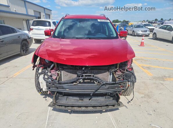 JN8AT2MT4HW393347 2017 NISSAN ROGUE Red Vista frontal