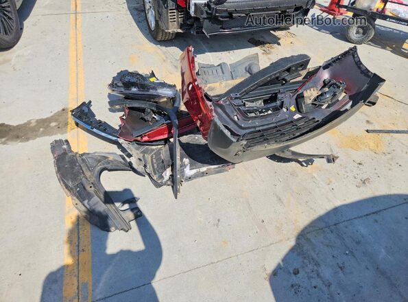 JN8AT2MT4HW393347 2017 NISSAN ROGUE Red Vista de la etiqueta del VIN