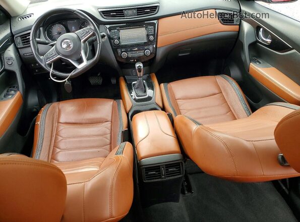 JN8AT2MT4HW407814 2017 NISSAN ROGUE Red Առջևի վահանակի տեսք