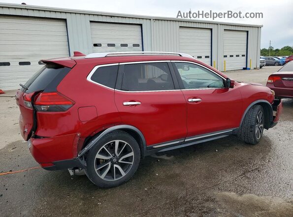 JN8AT2MT4HW407814 2017 NISSAN ROGUE Red Հետևի աջ