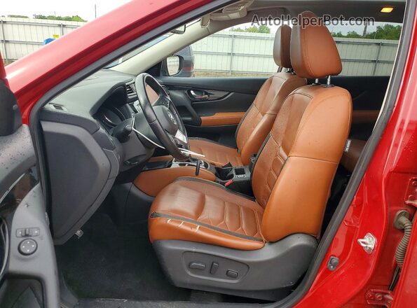 JN8AT2MT4HW407814 2017 NISSAN ROGUE Red Սալոնի դիմացի տեսք
