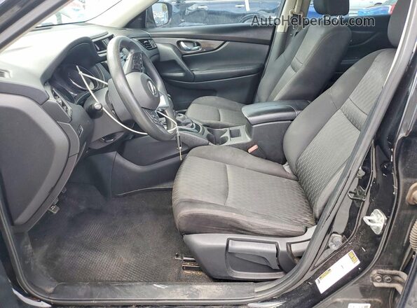 JN8AT2MT4JW456792 2018 NISSAN ROGUE Black Front interior view