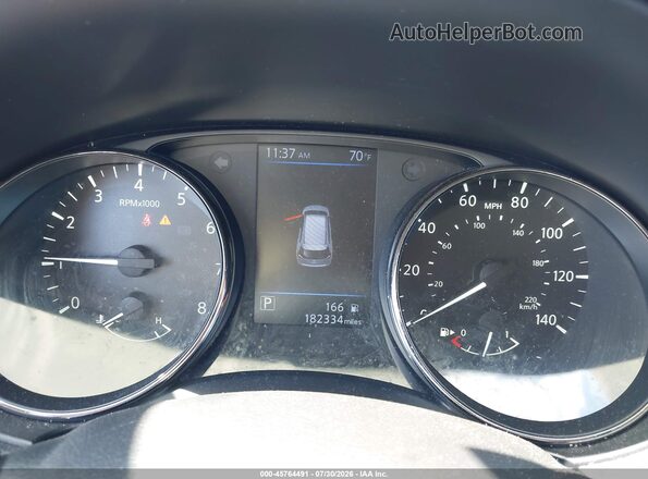 JN8AT2MT4JW464715 2018 NISSAN ROGUE Gray Widok tylnych siedzeń