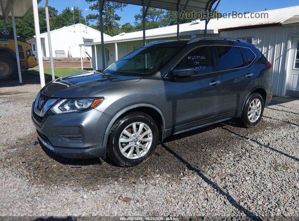 JN8AT2MT4KW253922 2019 NISSAN ROGUE Серый Передняя левая четверть