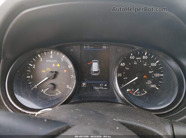 JN8AT2MT4KW253922 2019 NISSAN ROGUE Серый Вид задних сидений