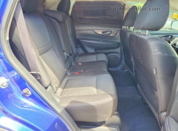JN8AT2MT4KW255072 2019 NISSAN ROGUE Blue უკანა სალონის ხედი