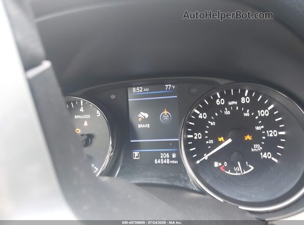 JN8AT2MT4KW258795 2019 NISSAN ROGUE Blue უკანა სავარძლების ხედი