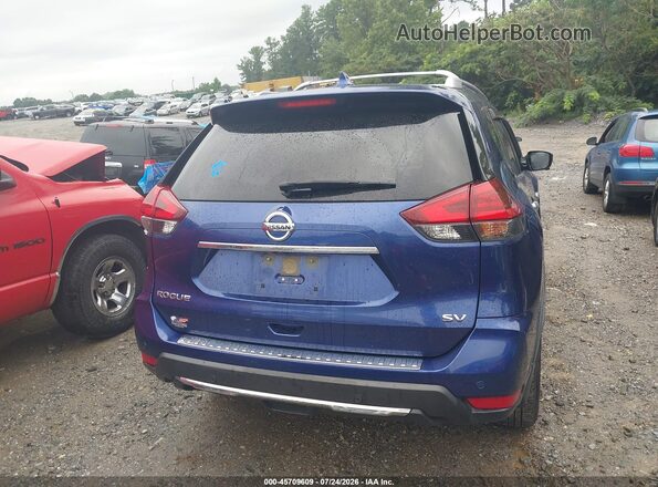 JN8AT2MT4KW258795 2019 NISSAN ROGUE Blue 