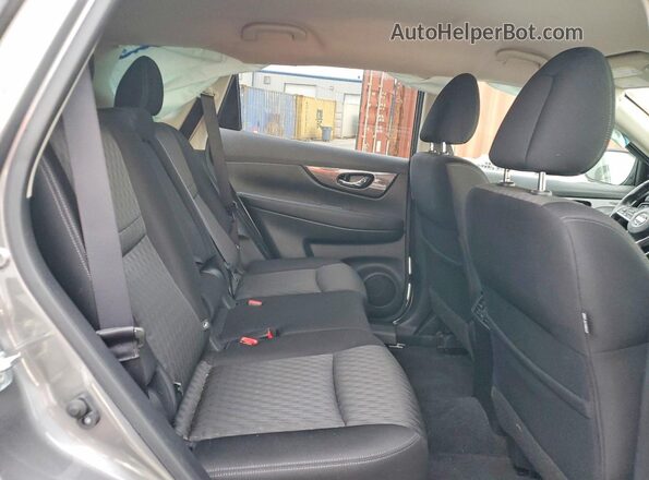 JN8AT2MT4KW263897 2019 NISSAN ROGUE Gray Սալոնի հետևի տեսք