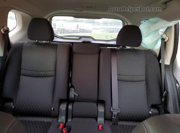 JN8AT2MT4KW263897 2019 NISSAN ROGUE Gray Հետևի նստատեղերի տեսք