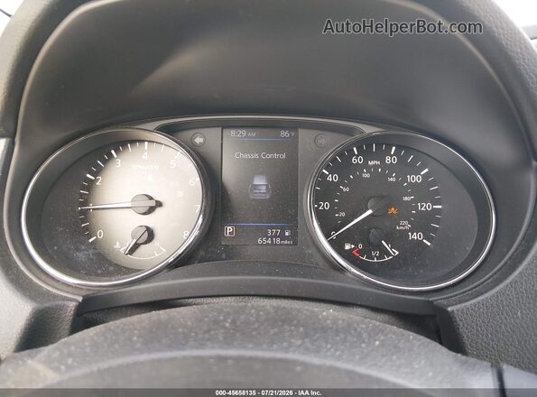 JN8AT2MT4KW502400 2019 NISSAN ROGUE Black უკანა სავარძლების ხედი