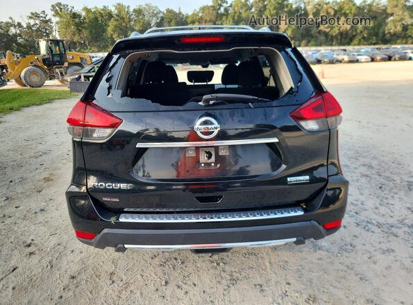 JN8AT2MT4LW002657 2020 NISSAN ROGUE Black Հետևի տեսք