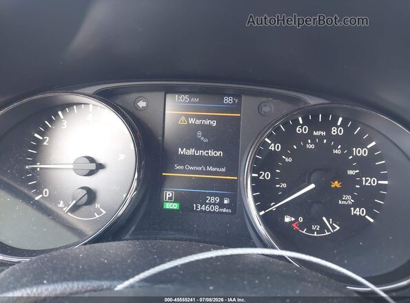 JN8AT2MT4LW004148 2020 NISSAN ROGUE Gray Widok tylnych siedzeń