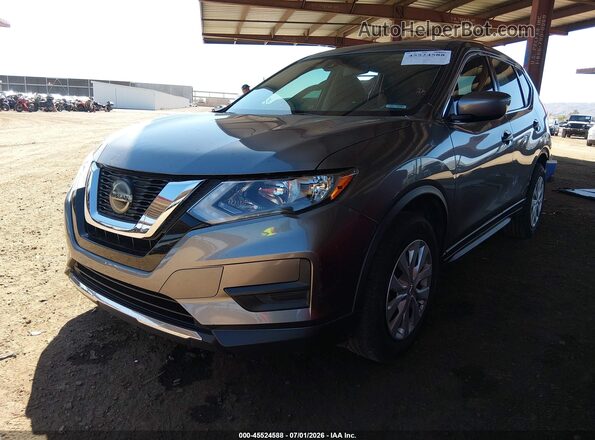 JN8AT2MT4LW007812 2020 NISSAN ROGUE Gray Առջևի ձախ երեք քառորդ տեսարան