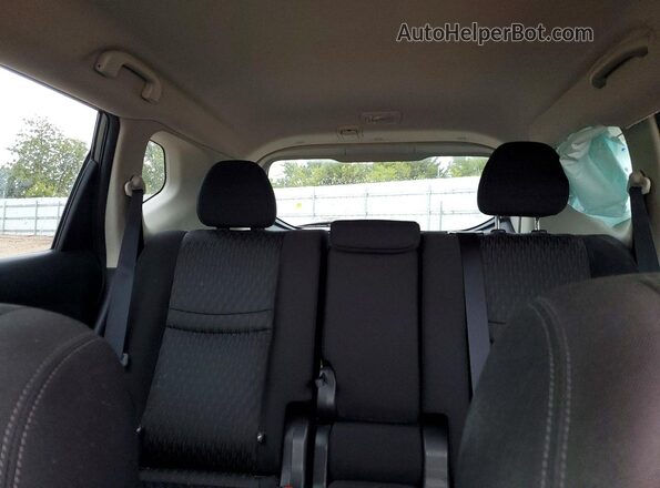 JN8AT2MT4LW008605 2020 NISSAN ROGUE Gray Vista de los asientos traseros