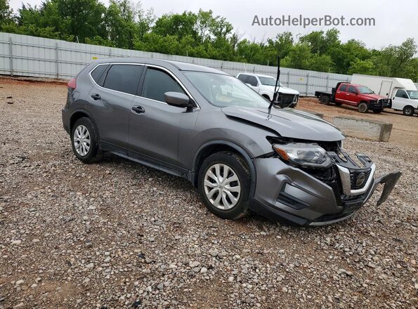 JN8AT2MT4LW008605 2020 NISSAN ROGUE Gray Delantero derecho