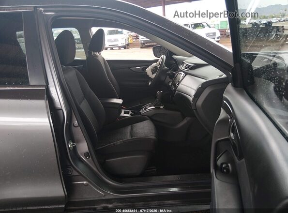 JN8AT2MT4LW018180 2020 NISSAN ROGUE Gray Widok wnętrza z przodu