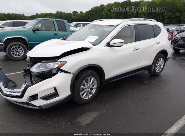 JN8AT2MT4LW035416 2020 NISSAN ROGUE Белый Передняя левая четверть