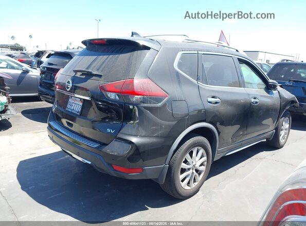 JN8AT2MT4LW039997 2020 NISSAN ROGUE Black უკანა მარჯვენა