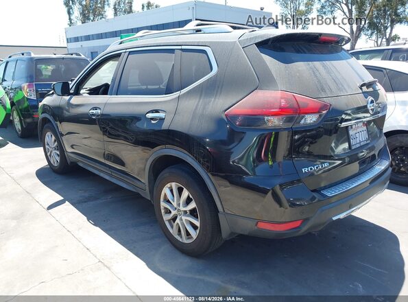 JN8AT2MT4LW039997 2020 NISSAN ROGUE Black უკანა მარცხენა